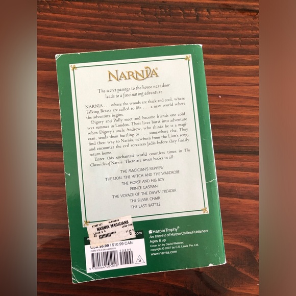 The Chronicles of Narnia, The Magicians Nephew - Picture 2 of 5